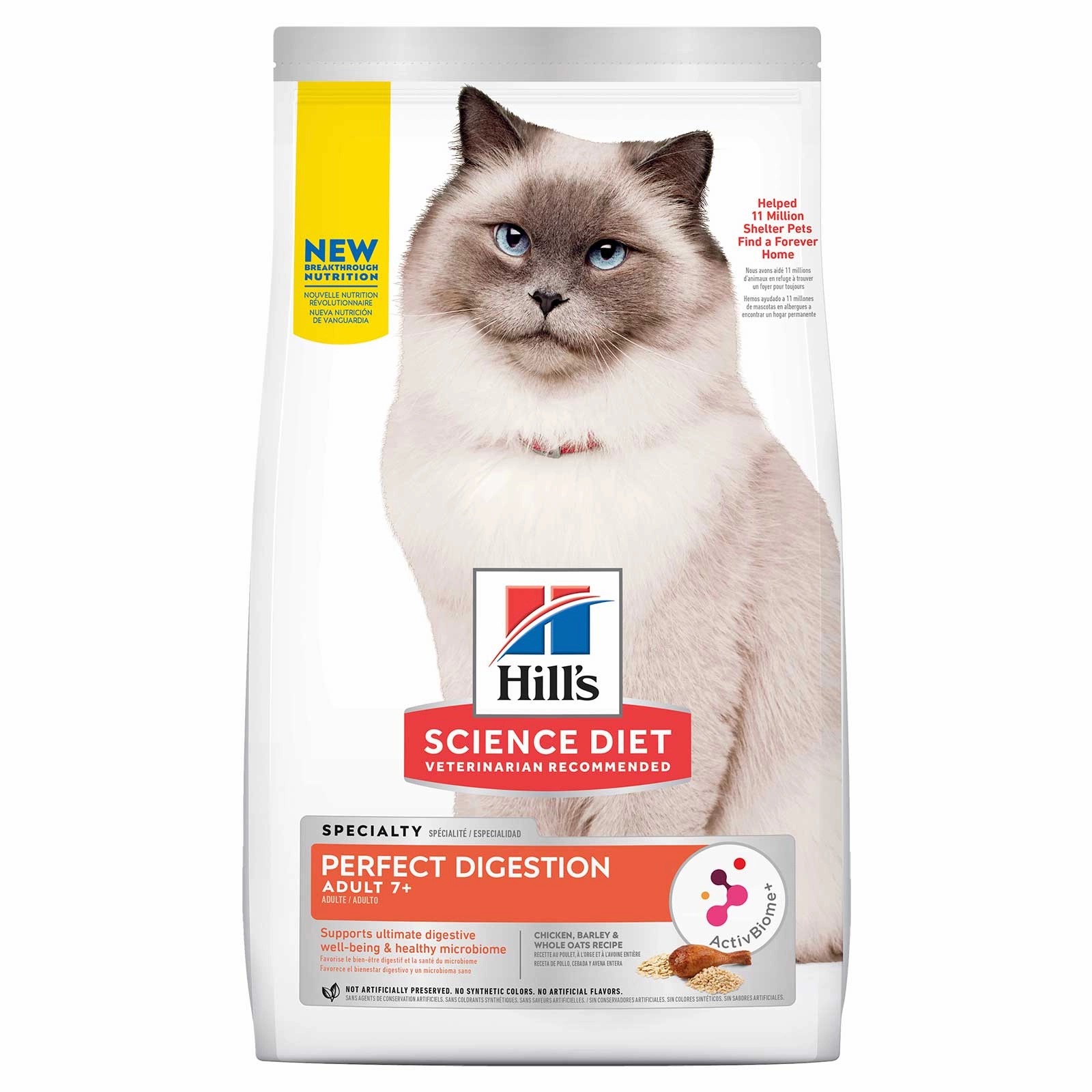 Hill's Science Diet Cat Food Adult 7  Perfect Digestion