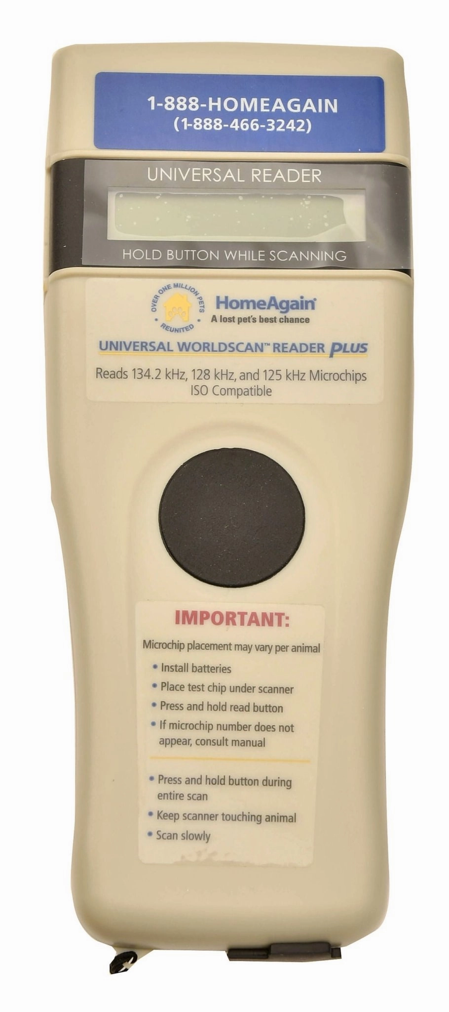HomeAgain Pet Recovery System (Scanner & Pet Microchip)