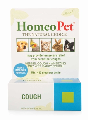 HomeoPet Cough Remedy for Pets, 15 mL