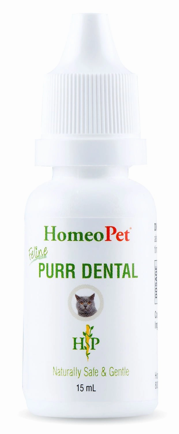 HomeoPet Feline Purr Dental, 15 mL