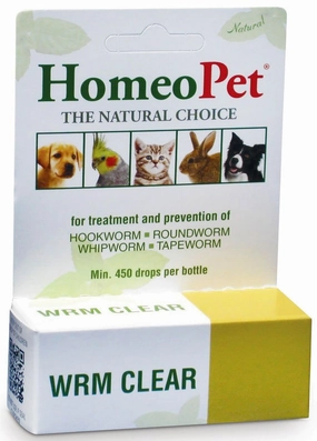 HomeoPet Wrm Clear, 15 mL