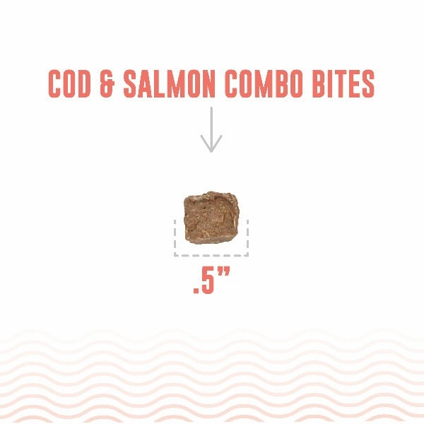 Icelandic  Cod & Salmon Combo Bites Fish Dog Treats (SPECIAL ORDER ITEM)