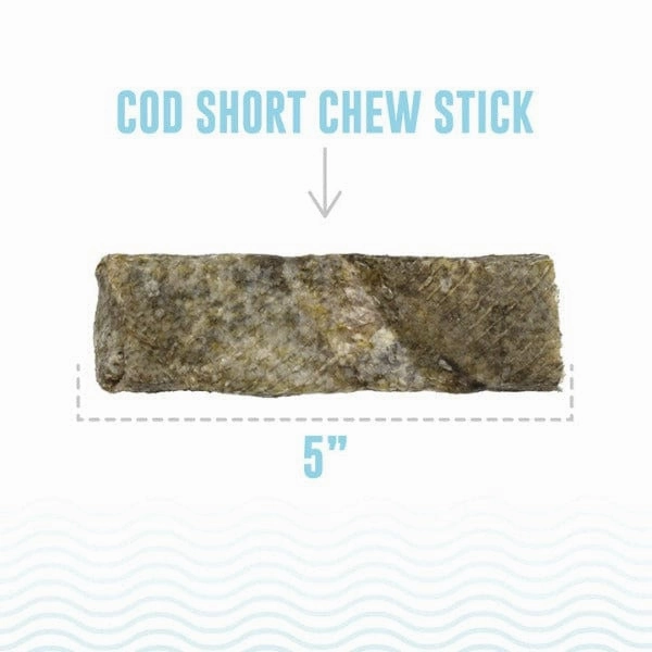 Icelandic  Hand Wrapped Cod Skin Sticks for Dogs (SPECIAL ORDER ITEM)