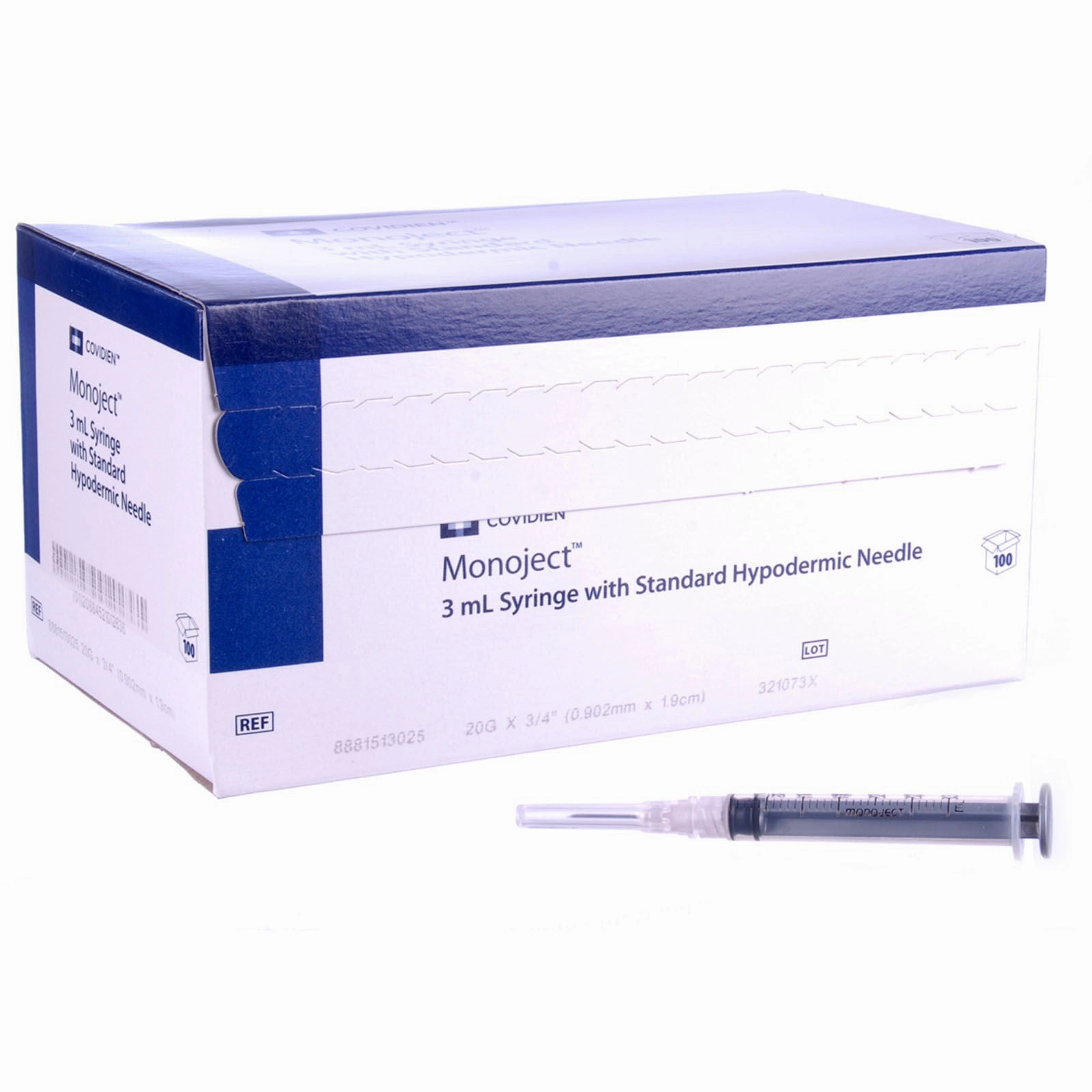 Ideal Luer Lock Syringe/Needle Combo, Boxes