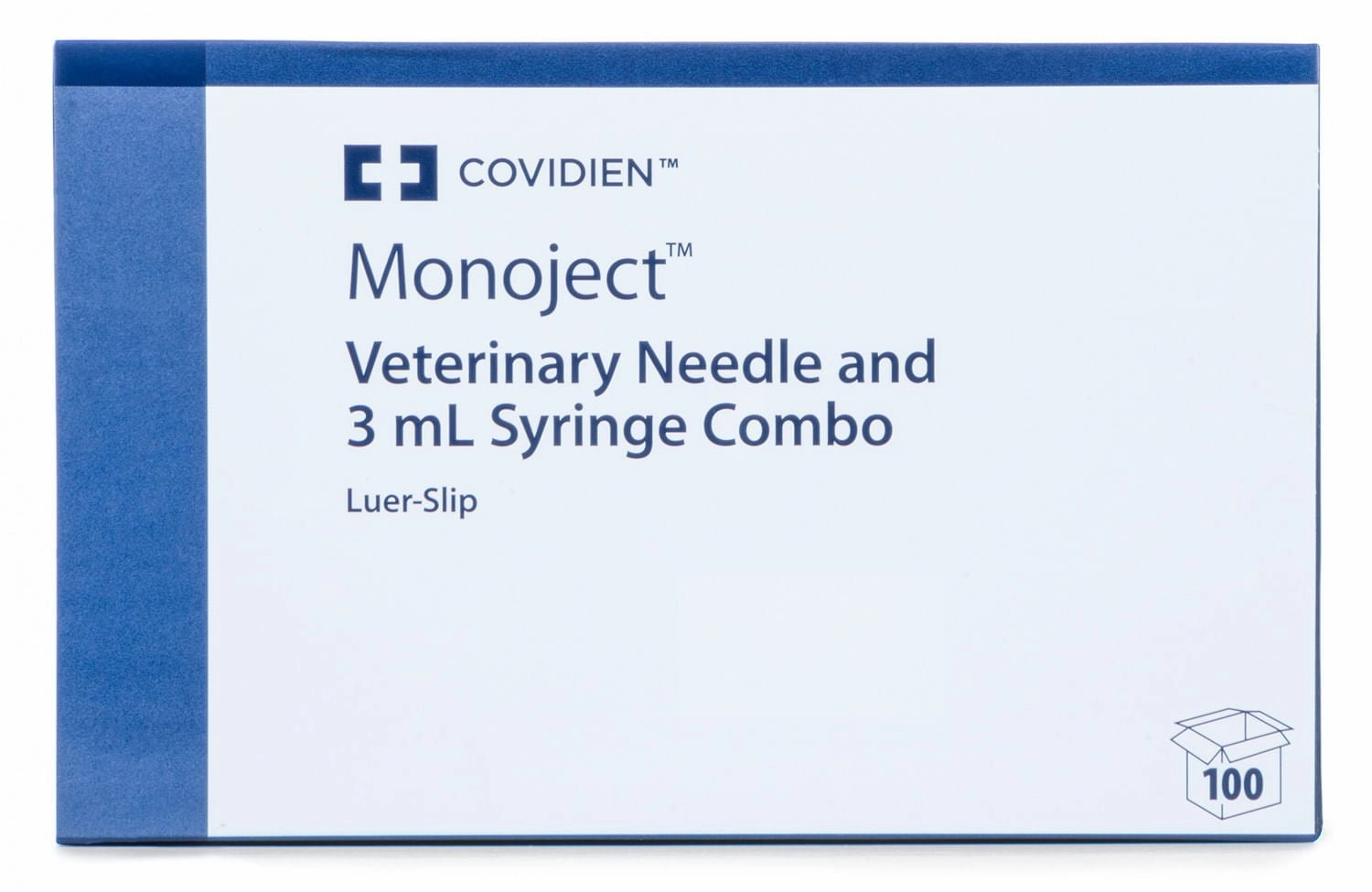 Ideal Luer Slip Syringe/Needle Combo, Box of 100