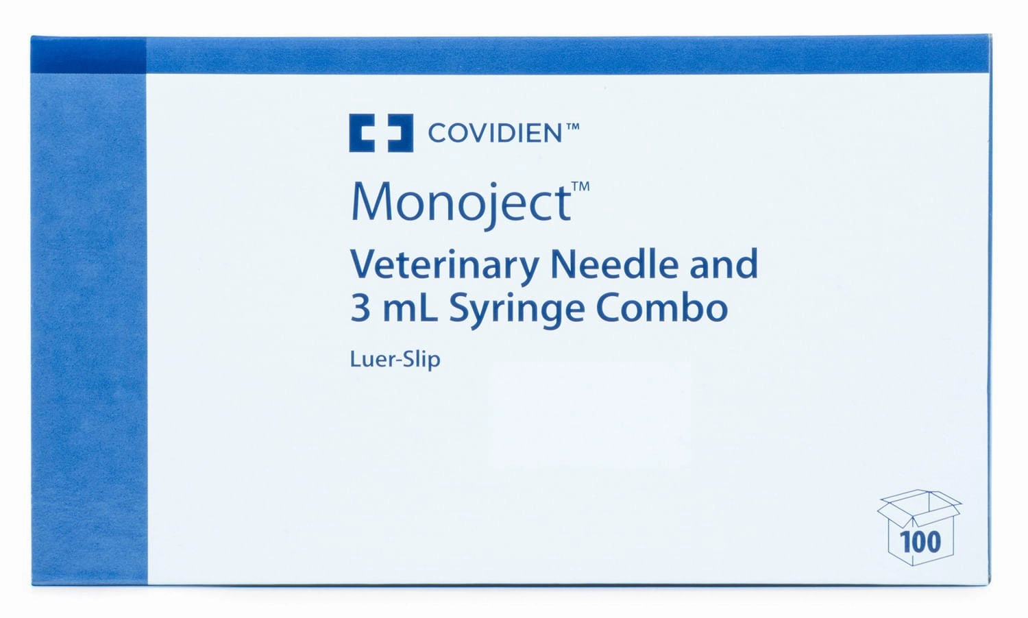 Ideal Luer Slip Syringe/Needle Combo, Box of 100