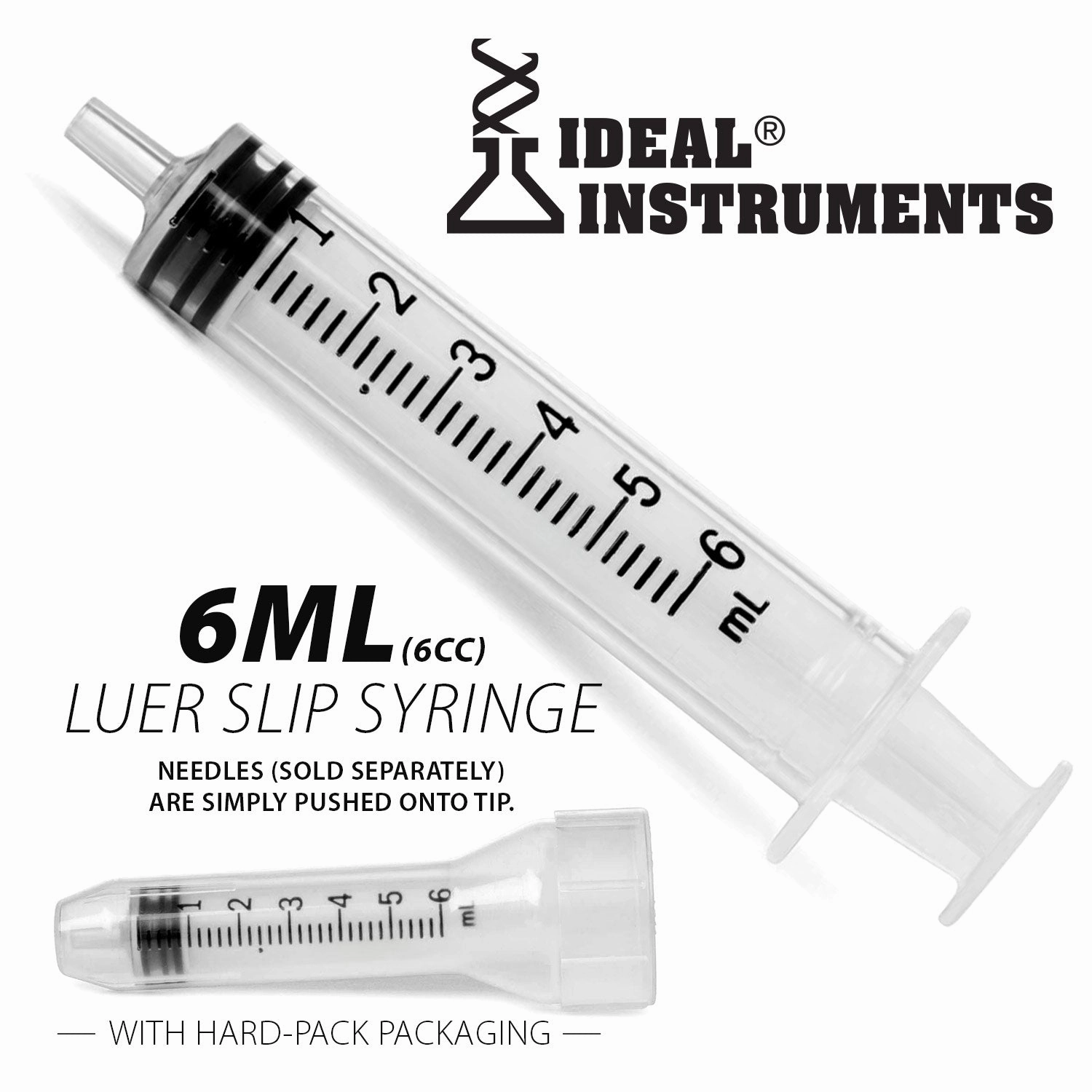 Ideal Luer Slip Syringes, Boxes