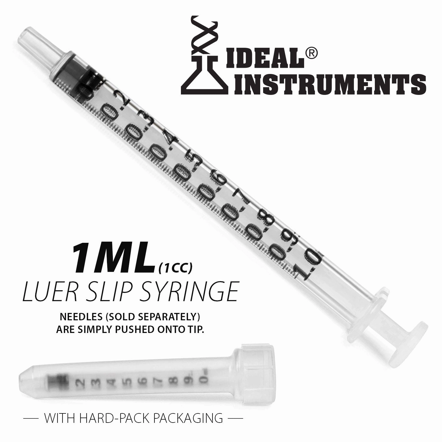 Ideal Luer Slip Syringes, Boxes