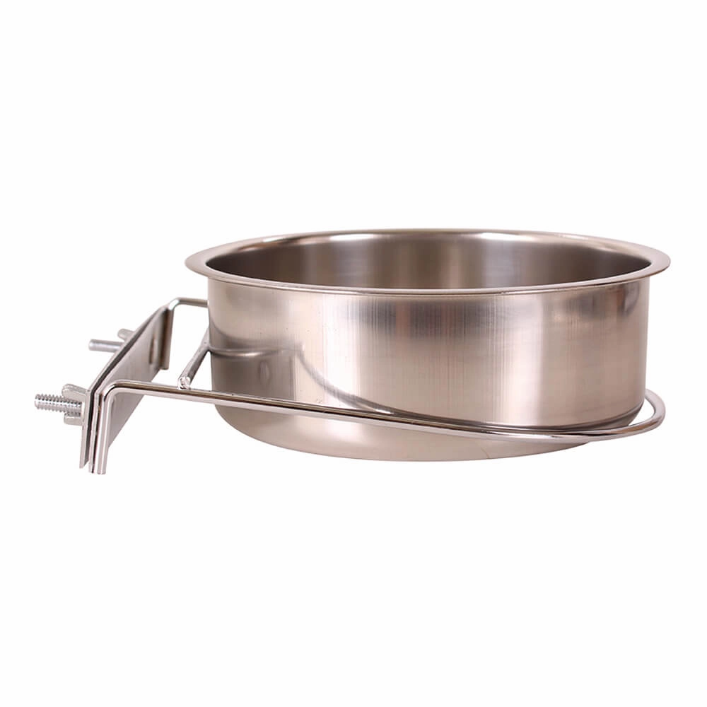 Indipets Stainless Steel Coop Cup with Screw-Nut Holder