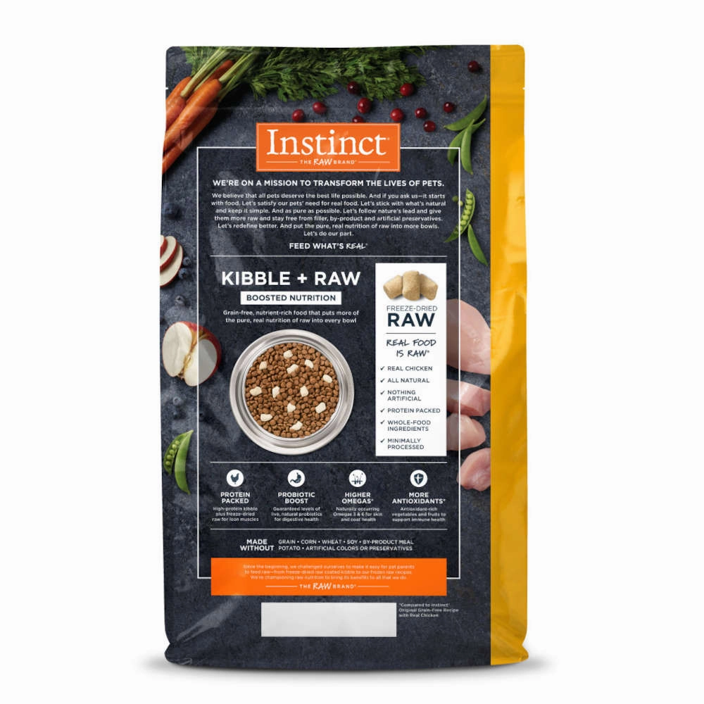 Instinct Raw Boost Chicken Grain-Free Dry Cat Food 5lb