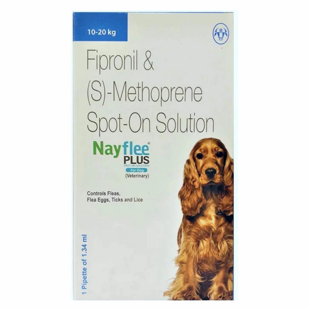 Intas Nayflee Plus Tick & Flea Spot On Dogs