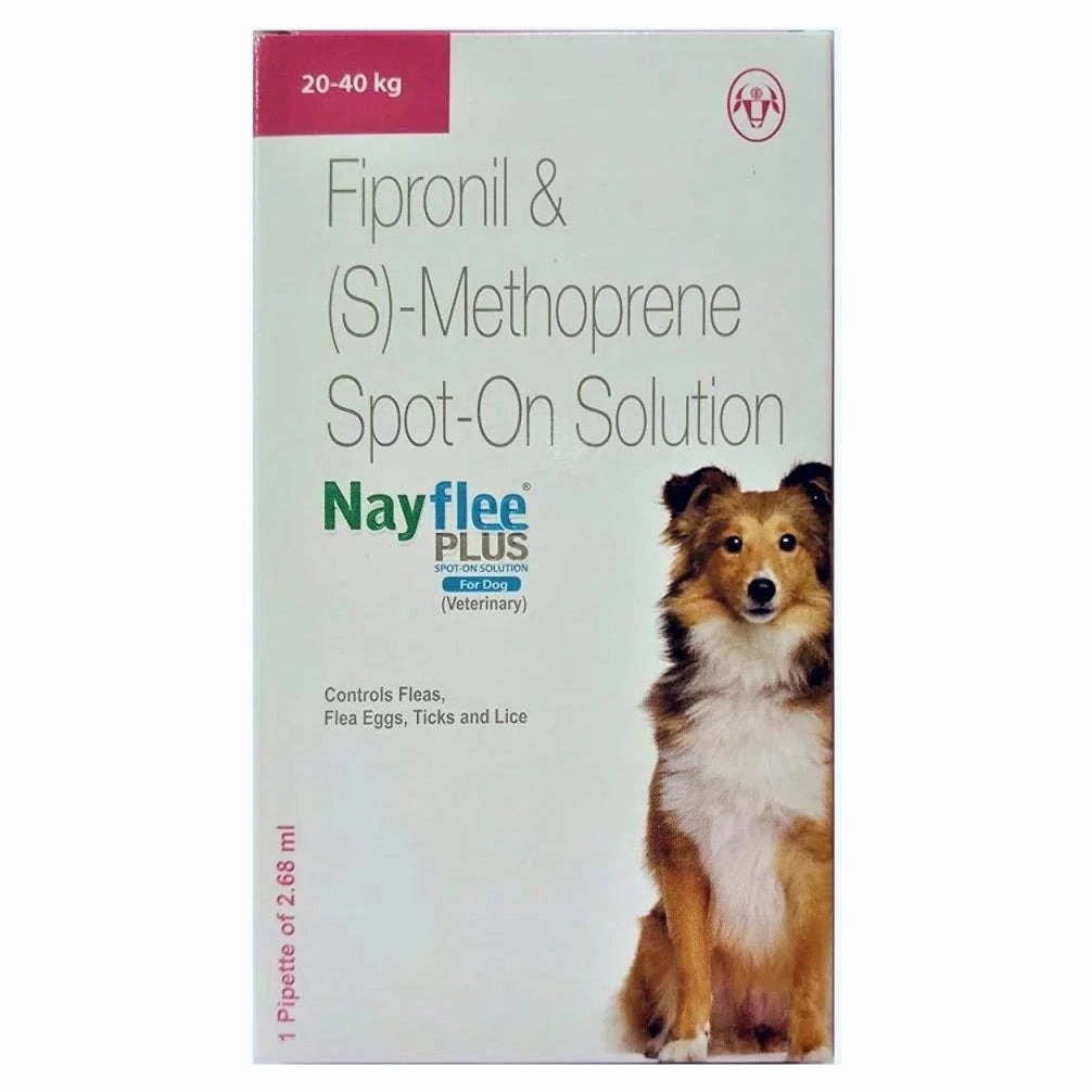 Intas Nayflee Plus Tick & Flea Spot On Dogs