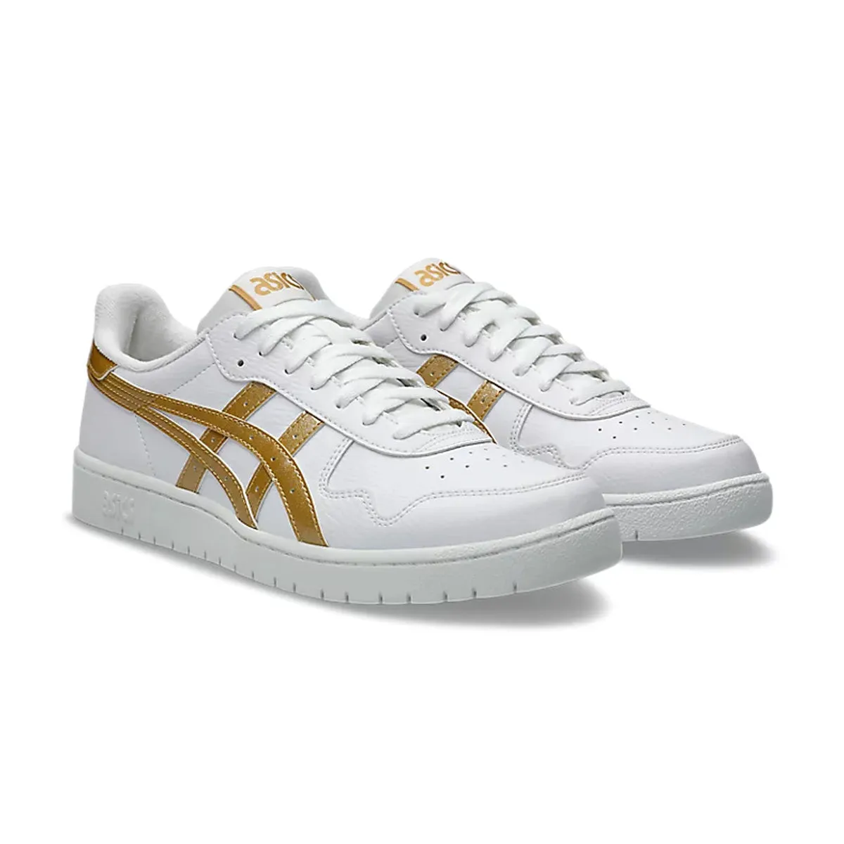 Chaussures Asics 'Or Blanc Pur' du Japon