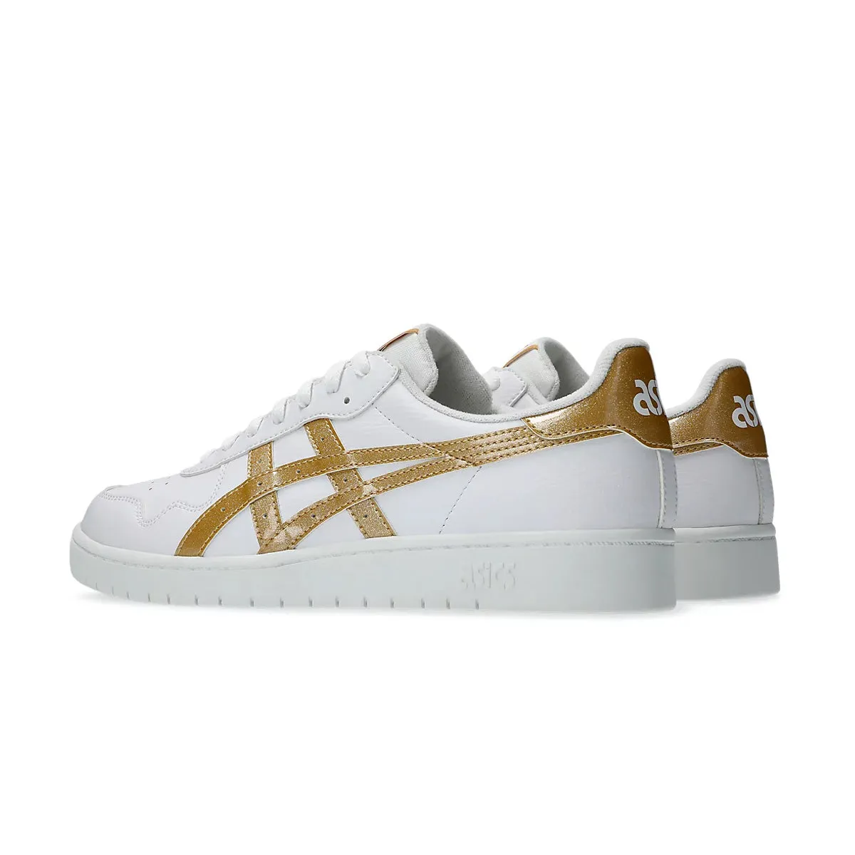 Chaussures Asics 'Or Blanc Pur' du Japon