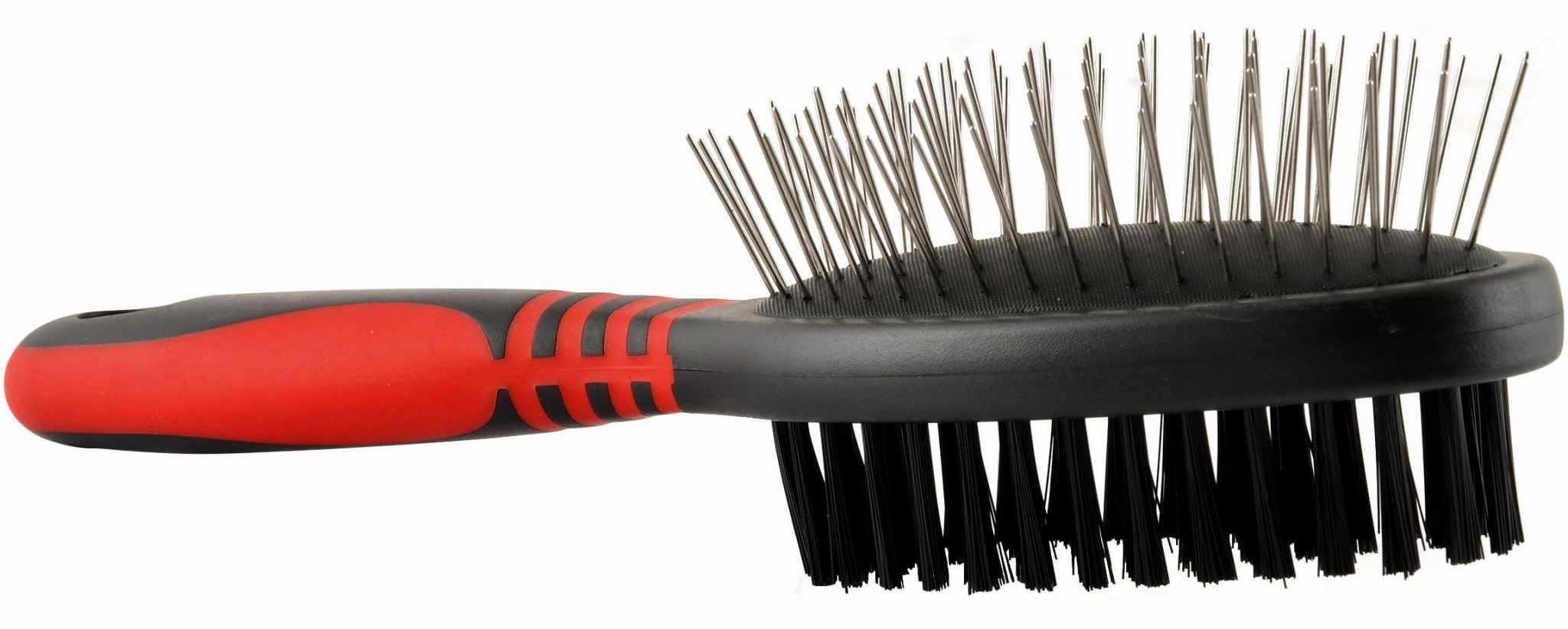 Jeffers 2-Sided Pet Grooming Pin Brush