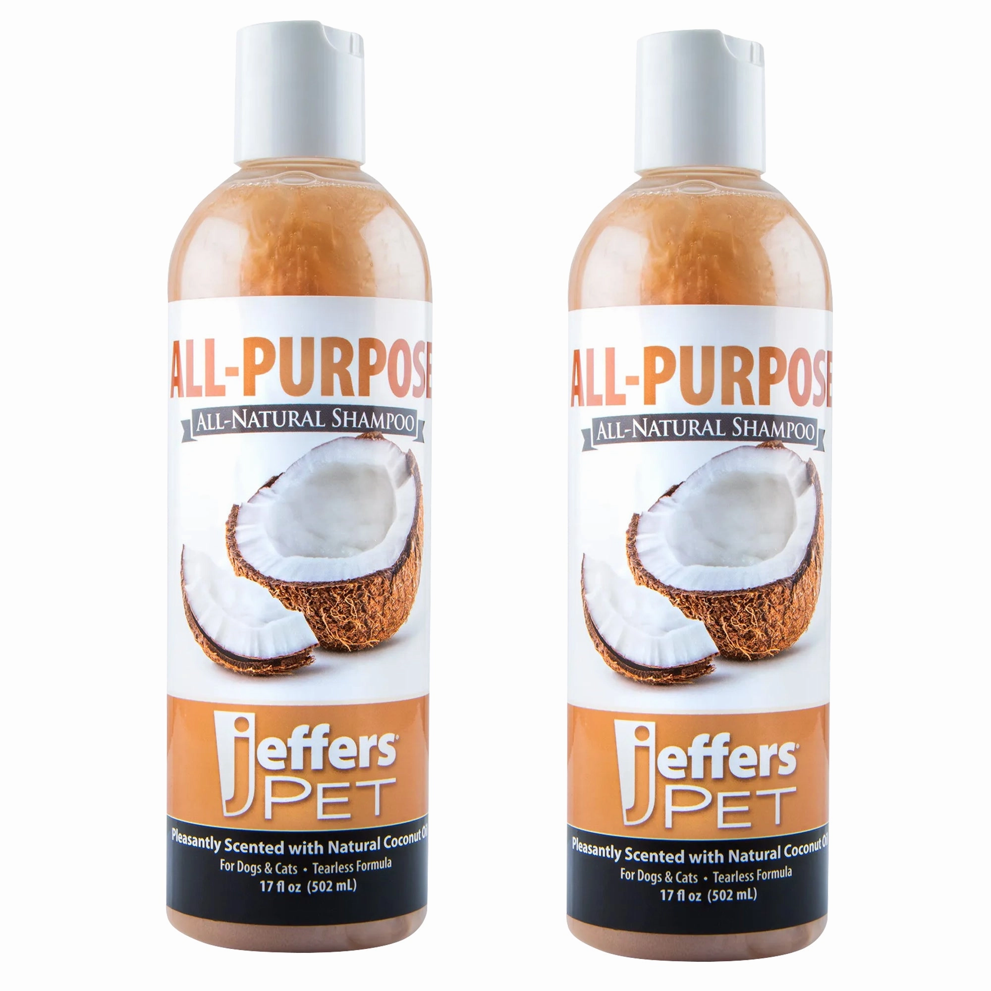 Jeffers All-Purpose Coconut Oil Shampoo for Dogs & Cats