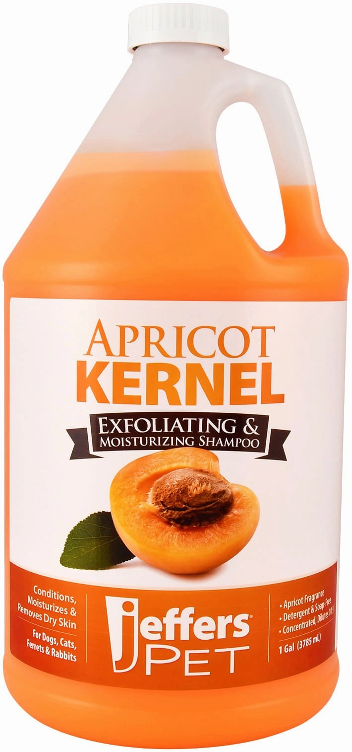 Jeffers Apricot Kernel Exfoliating & Moisturizing Pet Shampoo