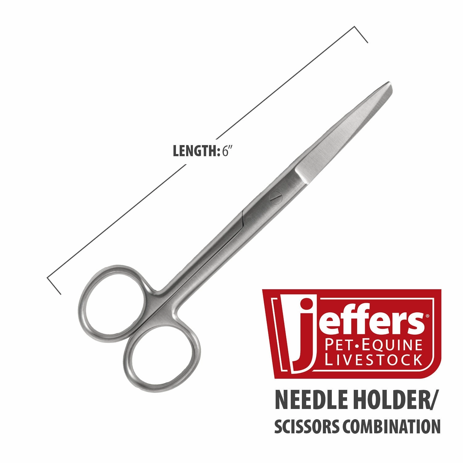 Jeffers Autoclavable Veterinary Surgical Scissors