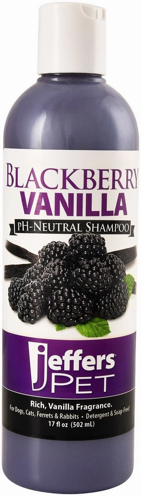 Jeffers Blackberry Vanilla pH-Neutral Pet Shampoo
