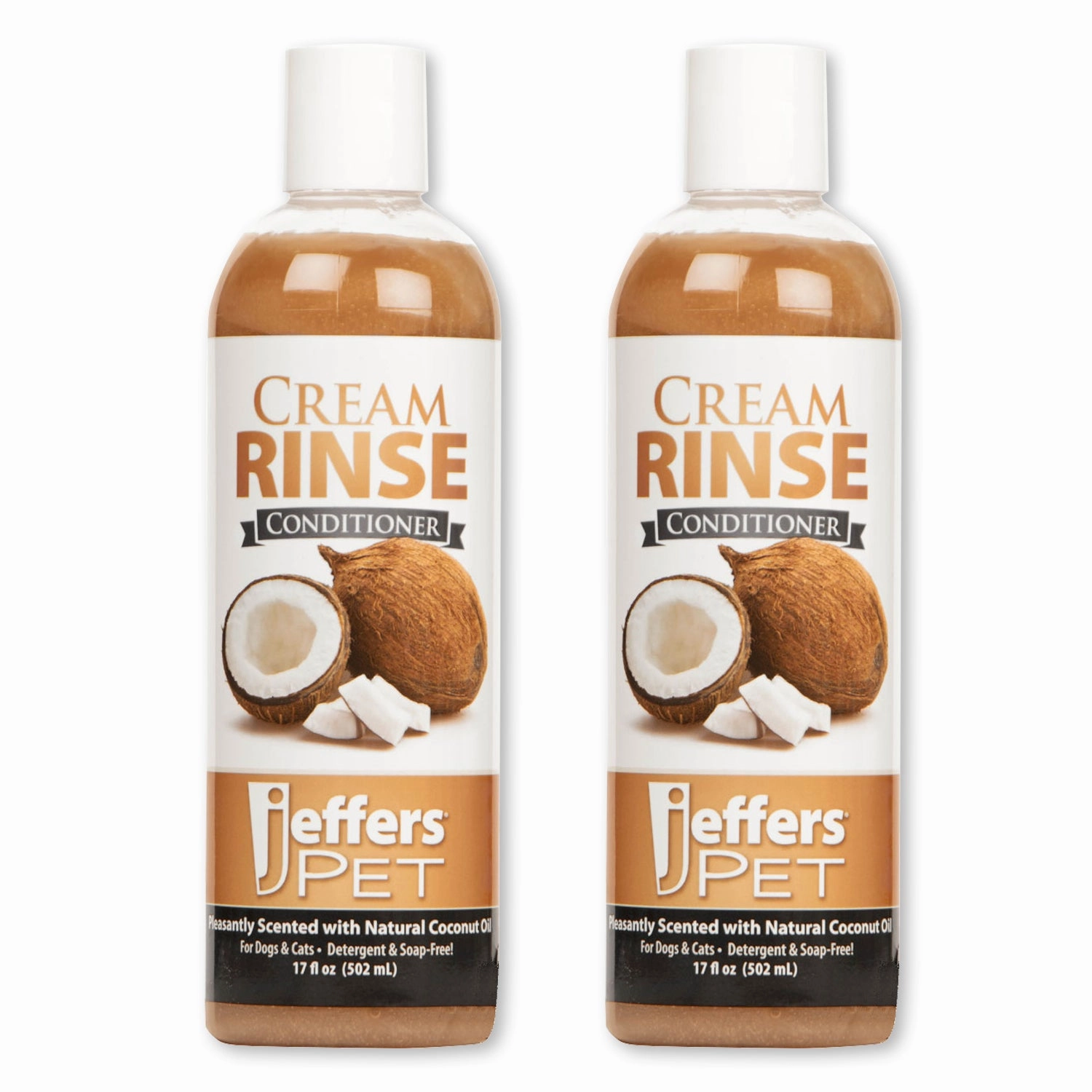 Jeffers Cream Rinse Pet Conditioner with Coconut Oil