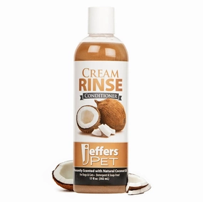Jeffers Cream Rinse Pet Conditioner with Coconut Oil