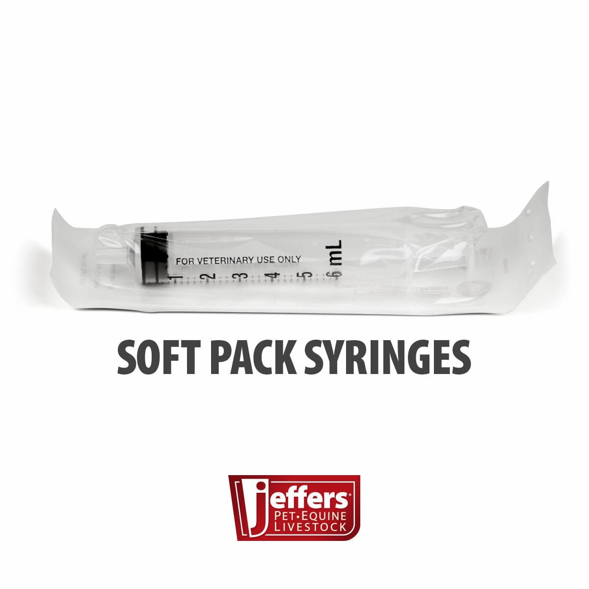 Jeffers Luer Slip Syringes, Box of 100