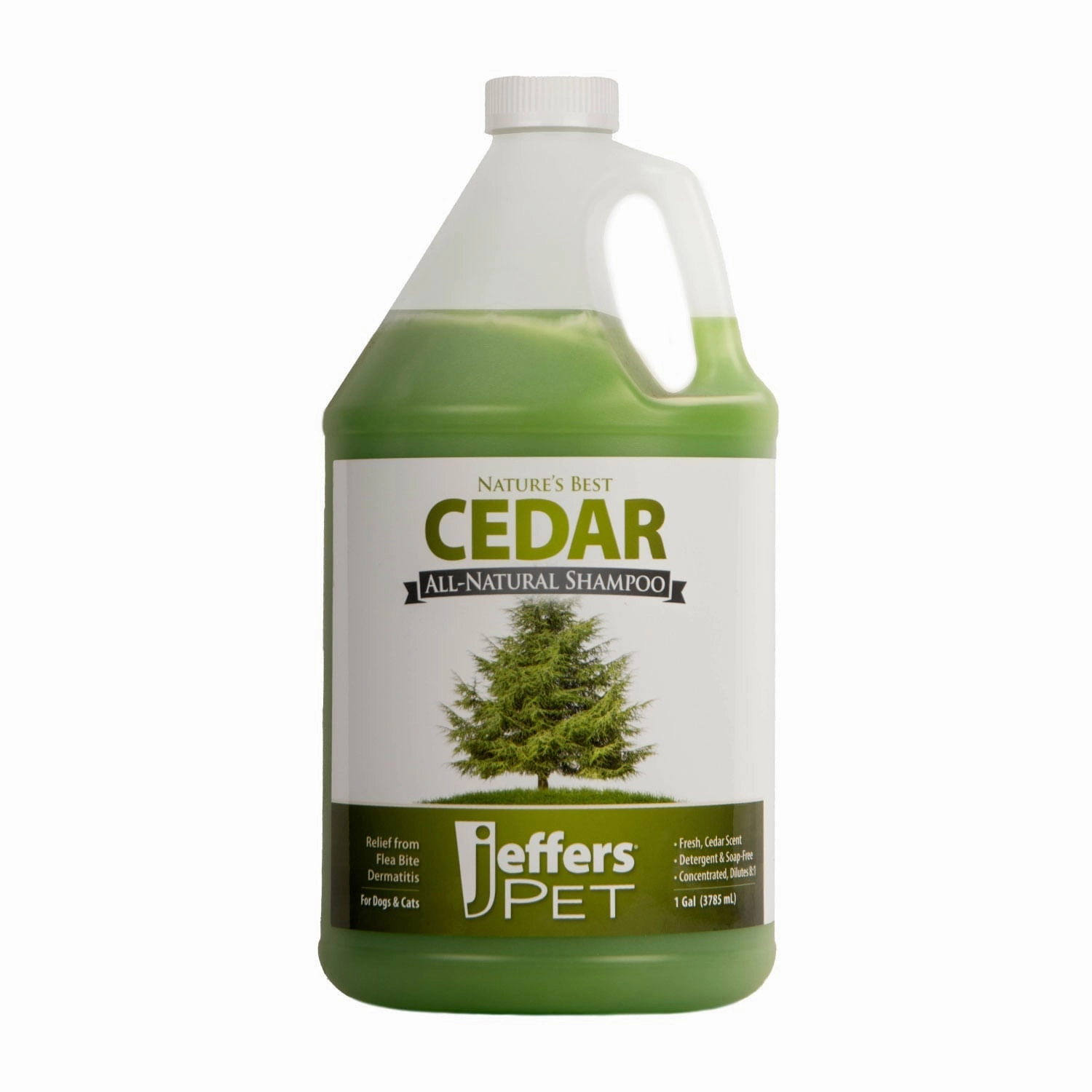 Jeffers Nature's Best Cedar Shampoo for Dogs and Cats