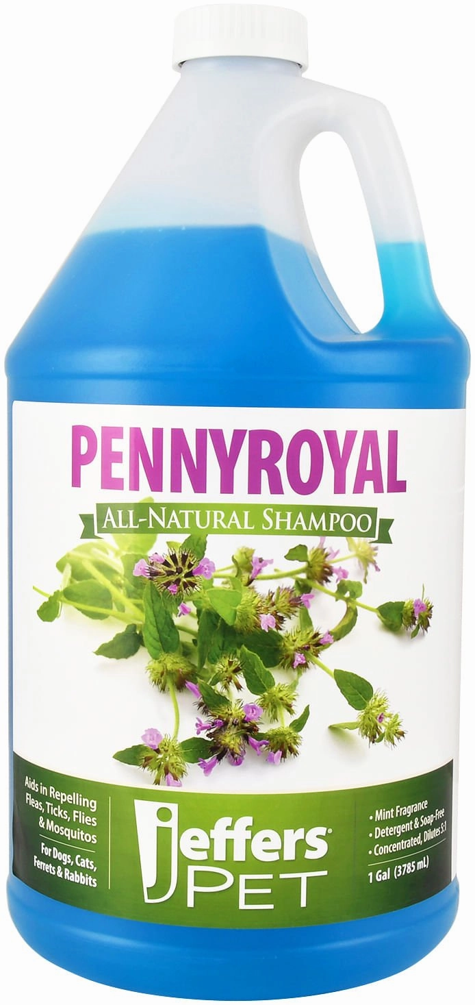 Jeffers Pennyroyal Natural Shampoo for Dogs and Cats
