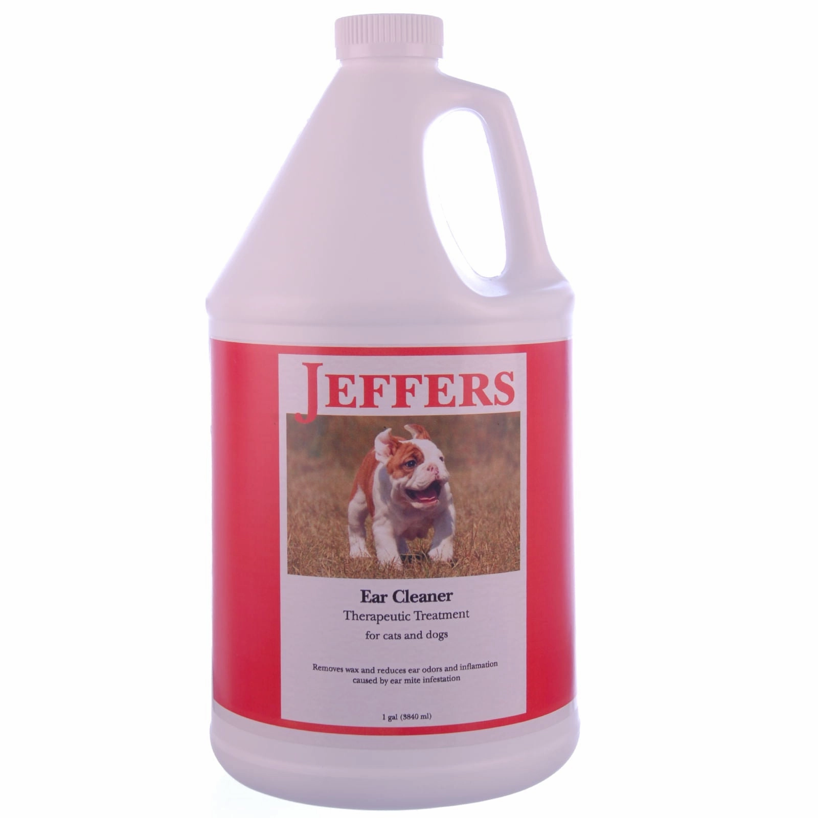 Jeffers Pet Ear Cleaner Therapeutic Treatment Solution with Eucalyptus