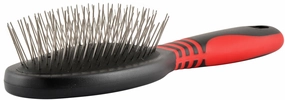 Jeffers Pin Brush for Pet Grooming, Medium