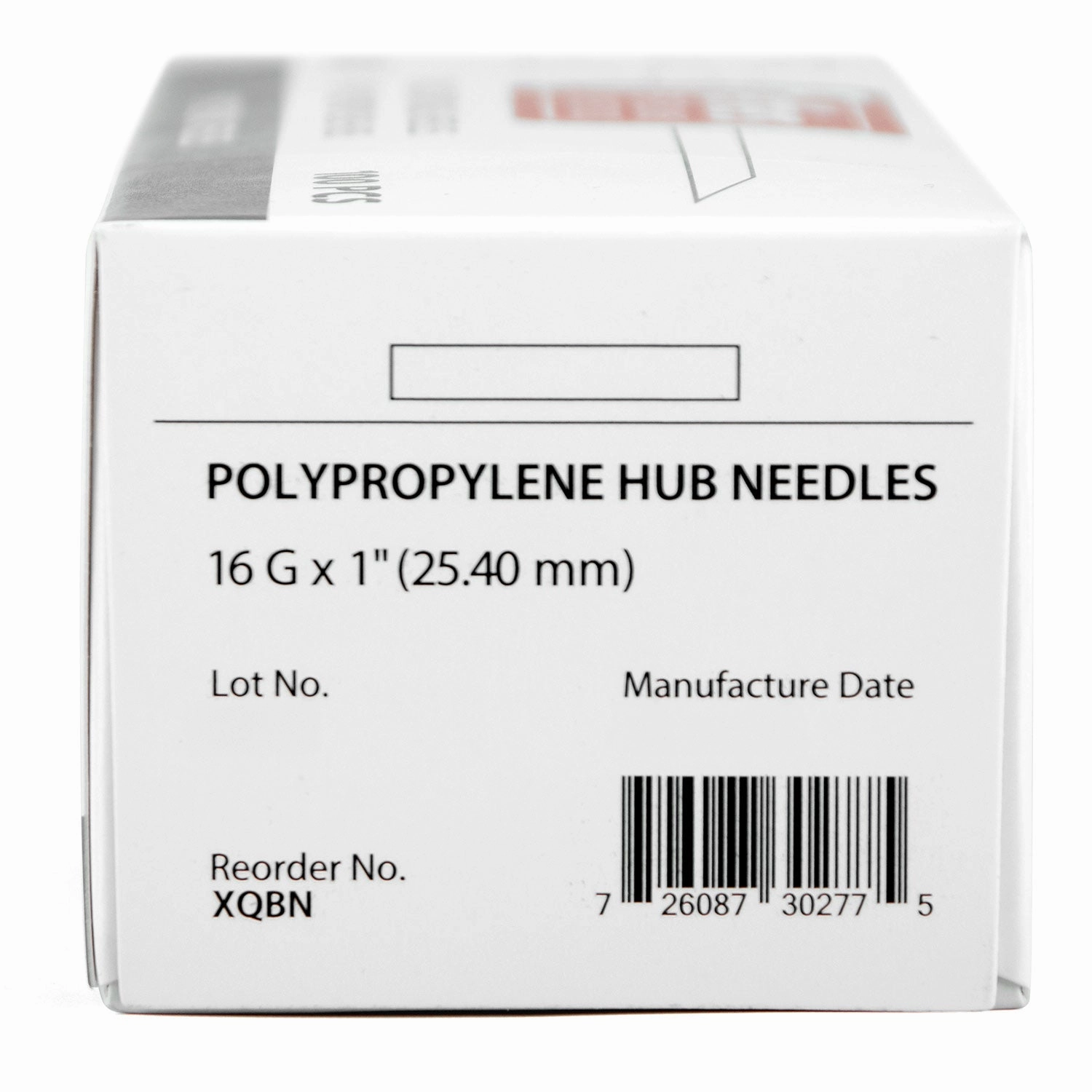 Jeffers Poly Hub Hypodermic Needles for Veterinary Use, Box of 100