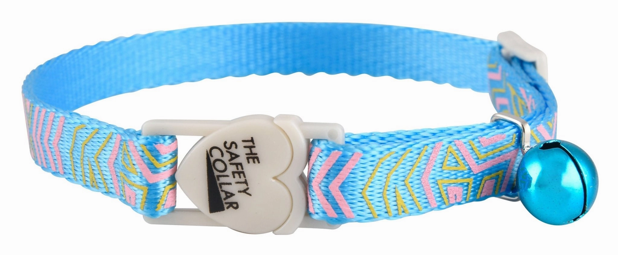 Jeffers Reflective Nylon Safety Collar with Bell for Cats