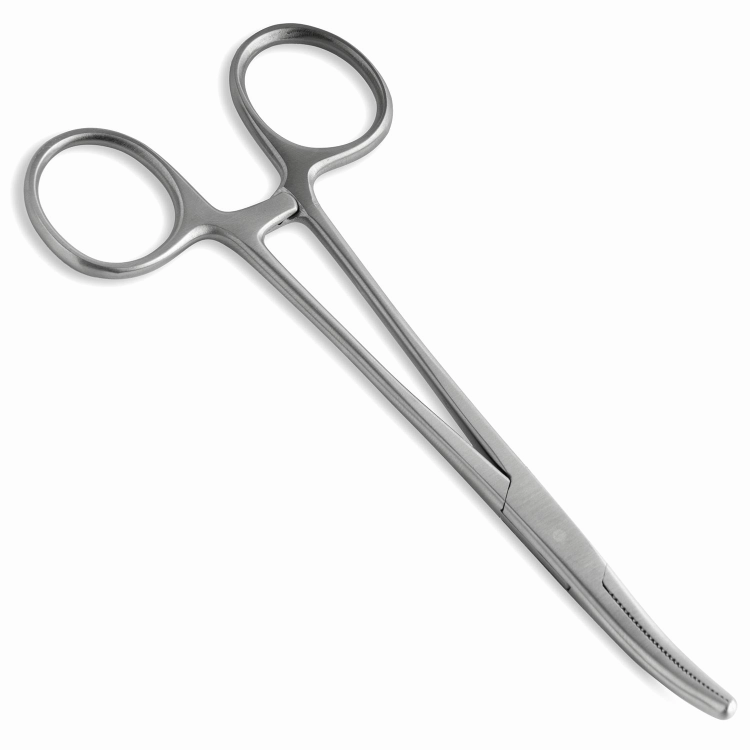 Jeffers Stainless Steel Artery Forceps/Needle Holder with Locking Mechanism, Curved or Straight Tip