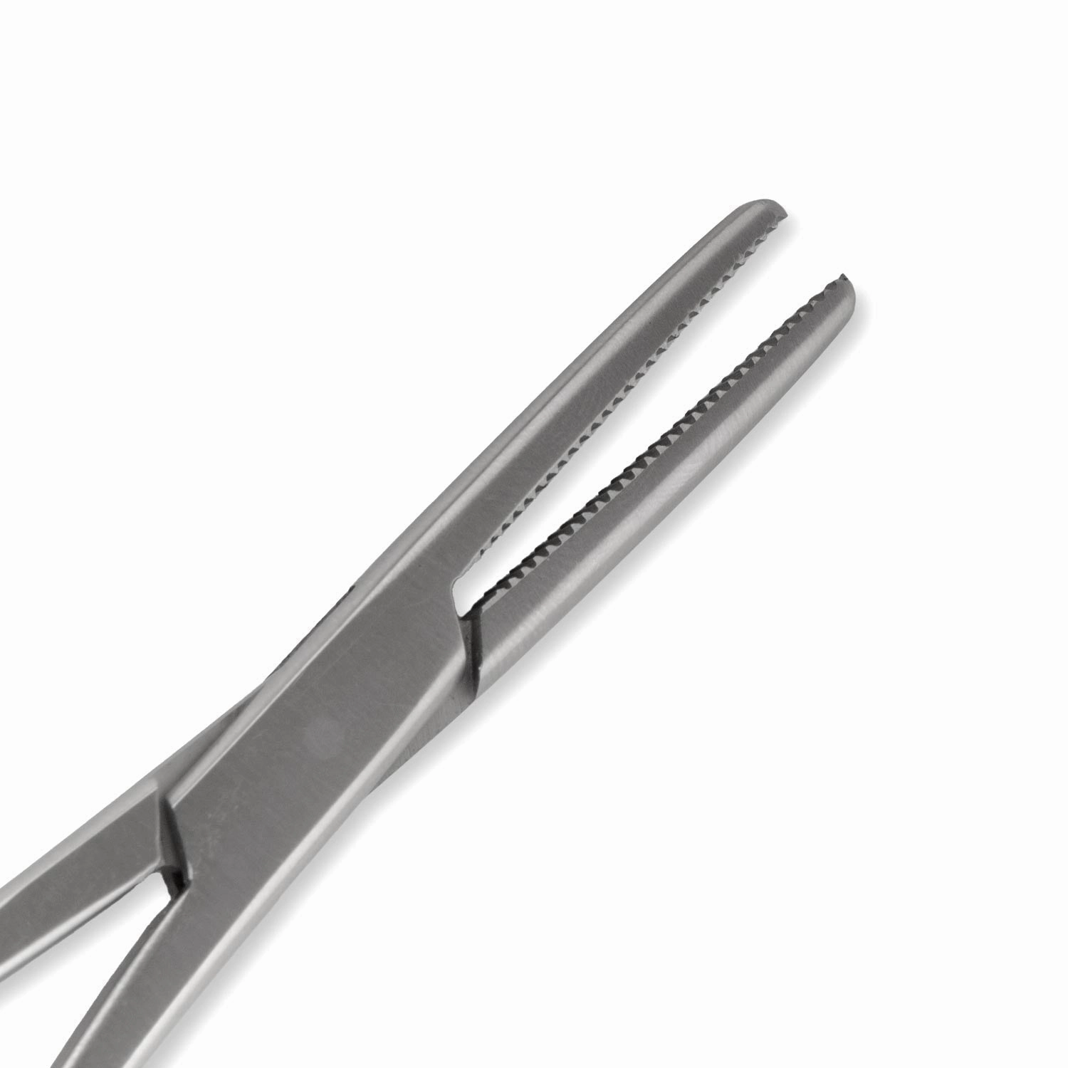 Jeffers Stainless Steel Artery Forceps/Needle Holder with Locking Mechanism, Curved or Straight Tip