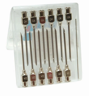 Jeffers Stainless Steel Veterinary Needles, 12 pack