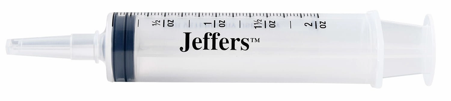 Jeffers Syringe with Catheter Tip