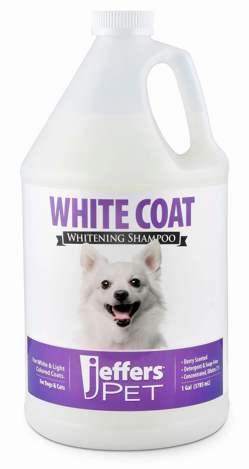 Jeffers White Coat Whitening Pet Shampoo