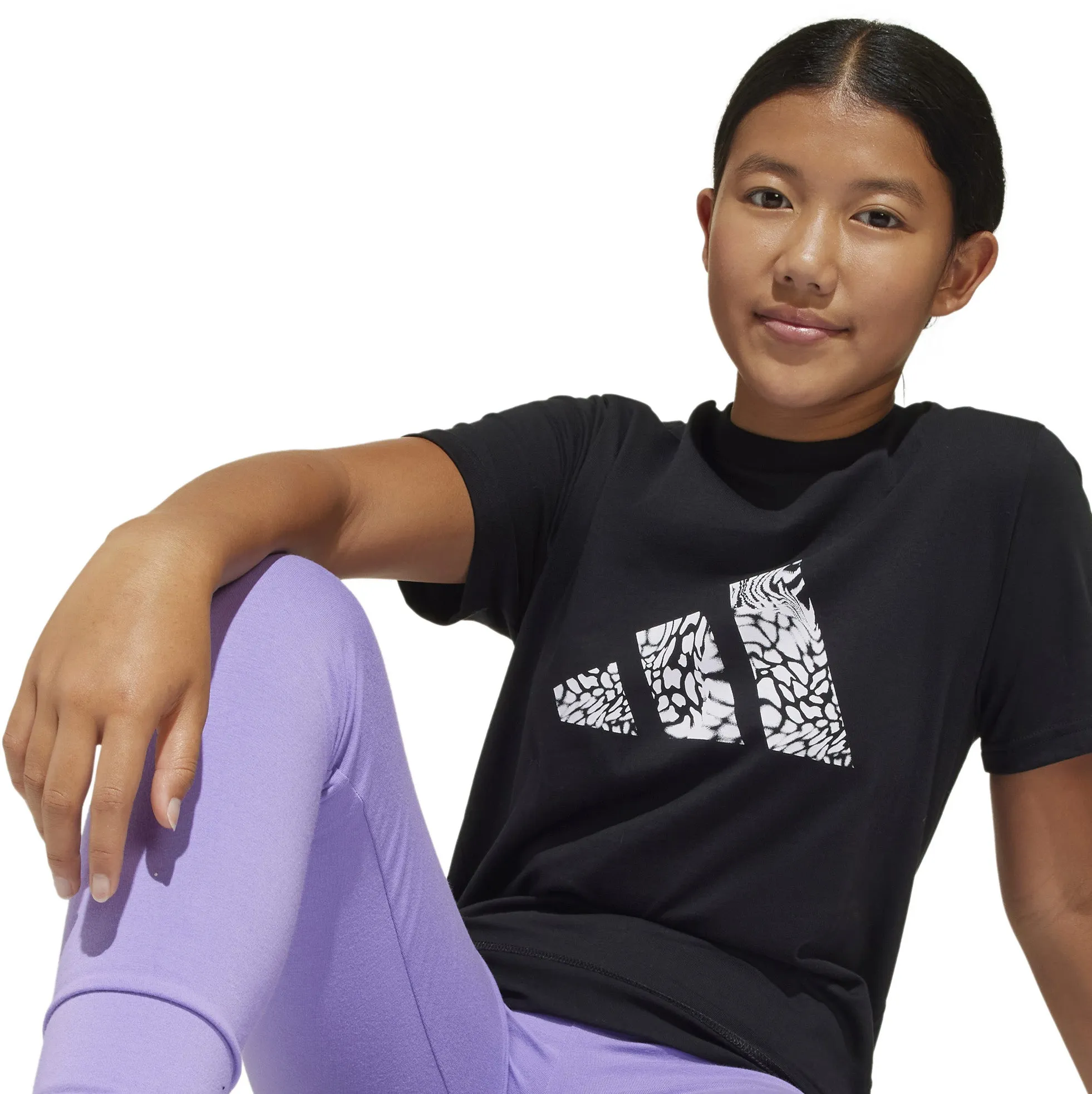 T-shirt graphique à motifs animaux pour junior