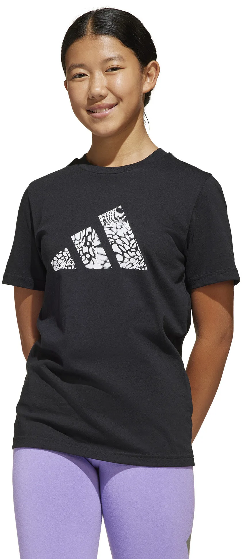 T-shirt graphique à motifs animaux pour junior