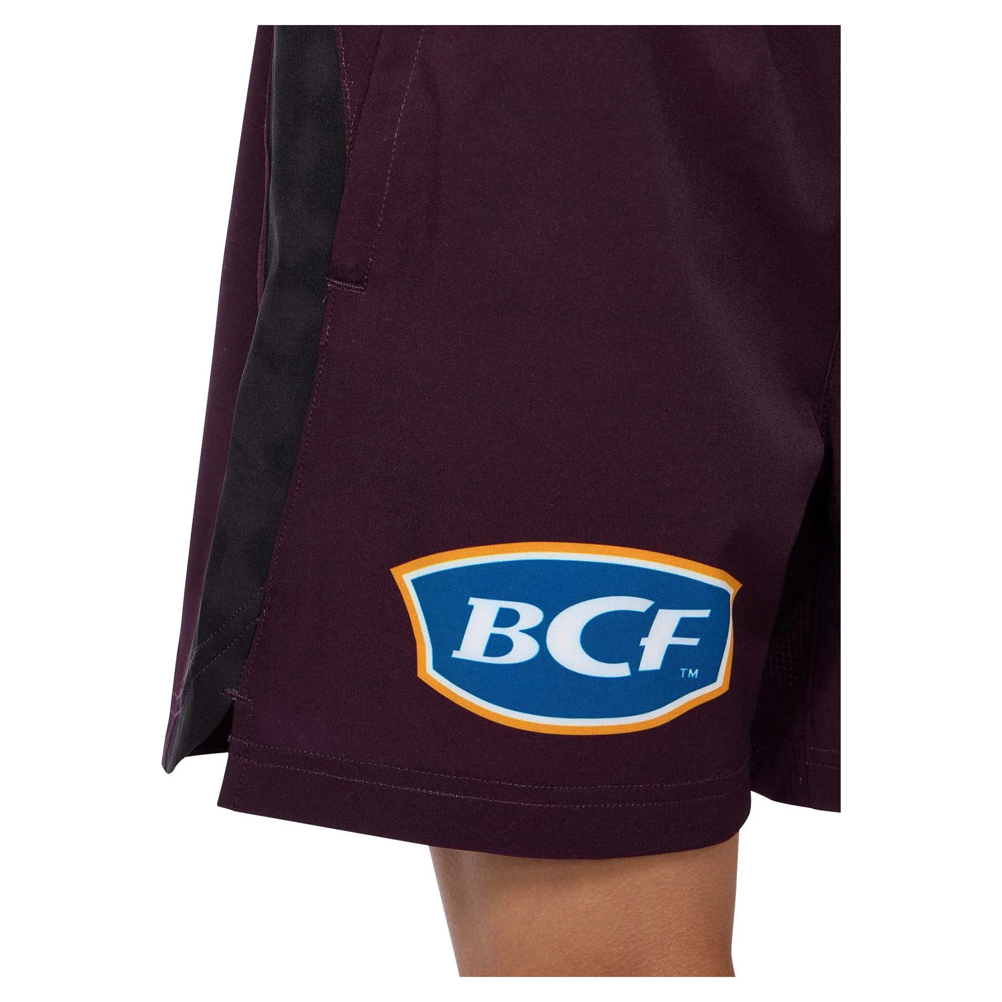 Short d'entraînement réplique Junior NRL Brisbane Broncos 2025 Y