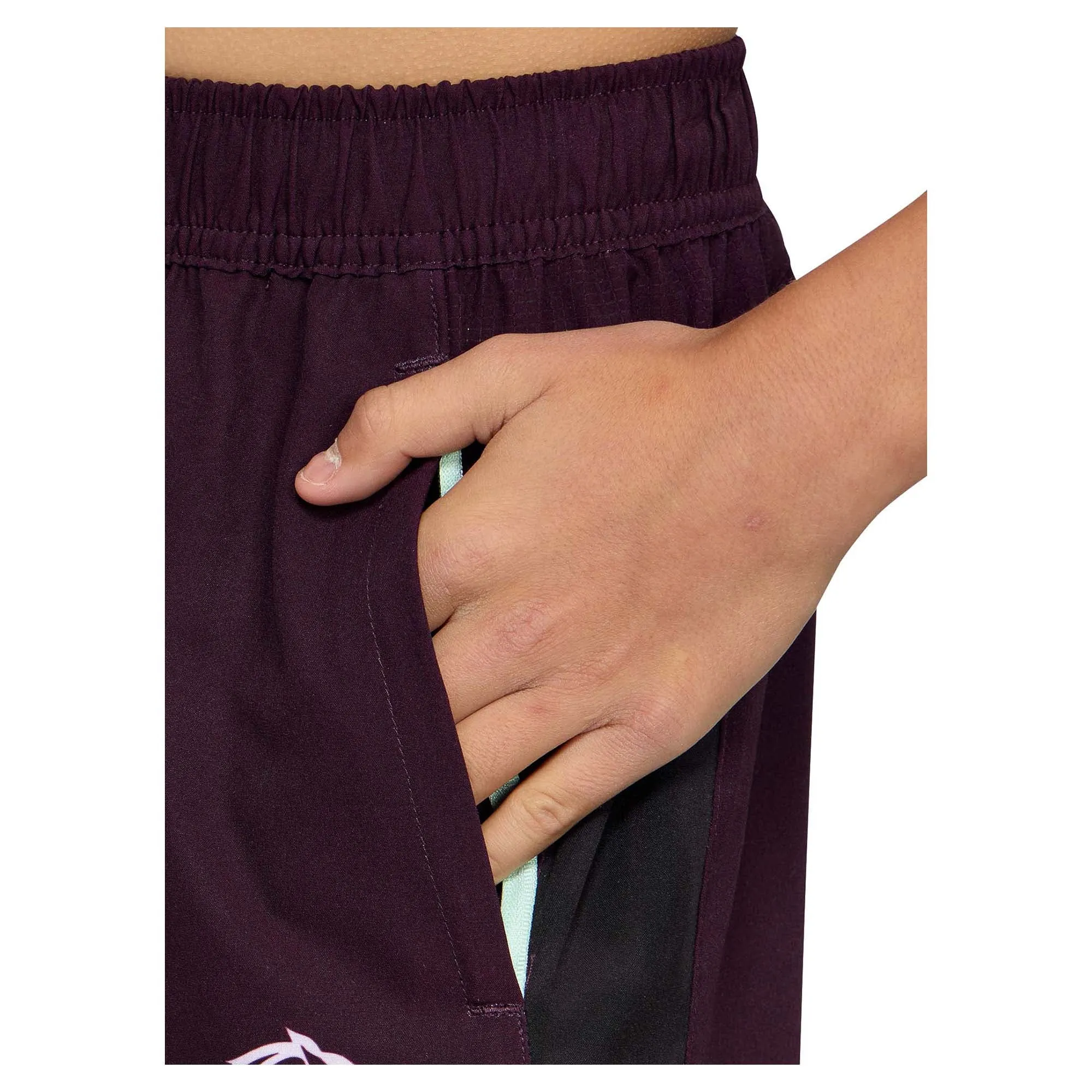 Short d'entraînement réplique Junior NRL Brisbane Broncos 2025 Y