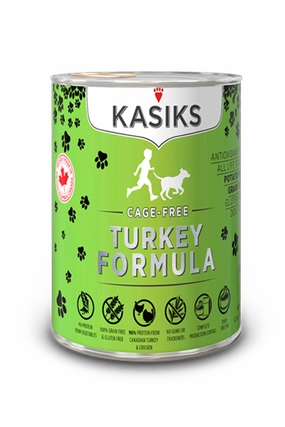Kasiks Cage-Free Turkey Wet Dog Food
