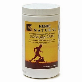 Kenic Natural Vitamin-Mineral Coat Conditioning Supplement for Dogs & Cats
