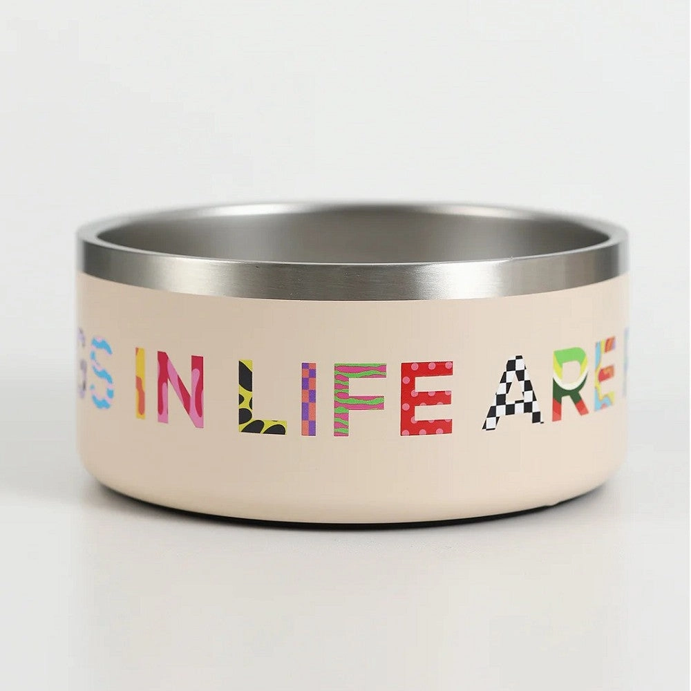 Kiki Stainless Steel Dog Bowl