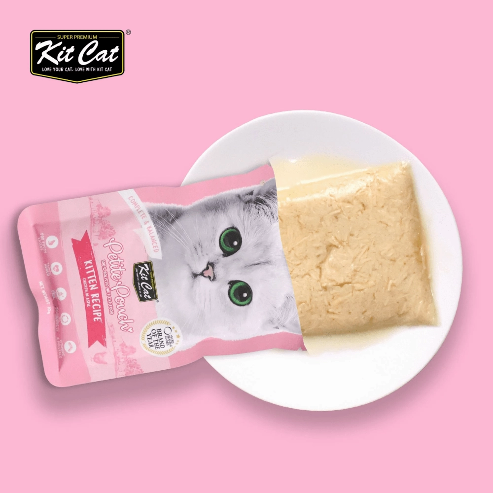 Kit Cat Chicken and Tuna, Salmon Cat Wet Food Combo