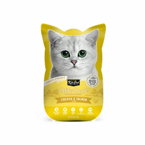KitCat Cat Petite Pouch Complete & Balanced - Chicken & Salmon in Aspic 70g