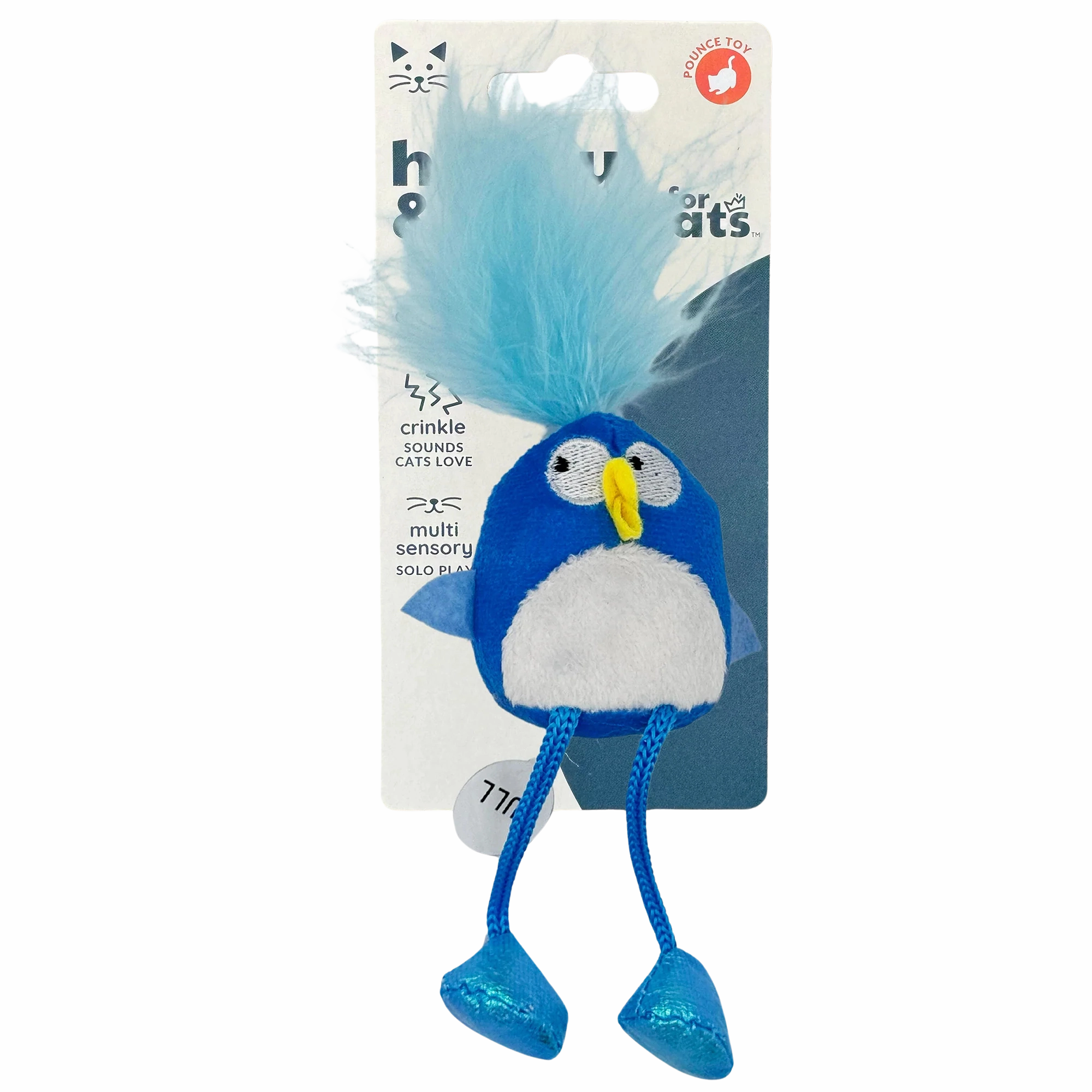 Kittybelles Bluebird Chirpy Cat Toy