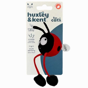 Kittybelles Ladybug Chirpy Cat Toy