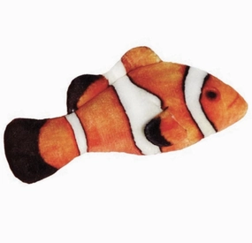 Kittybelles Plush Cat Toy Clownfish 3.5"