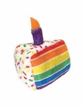Kittybelles Plush Cat Toy Funfetti Cake 3"